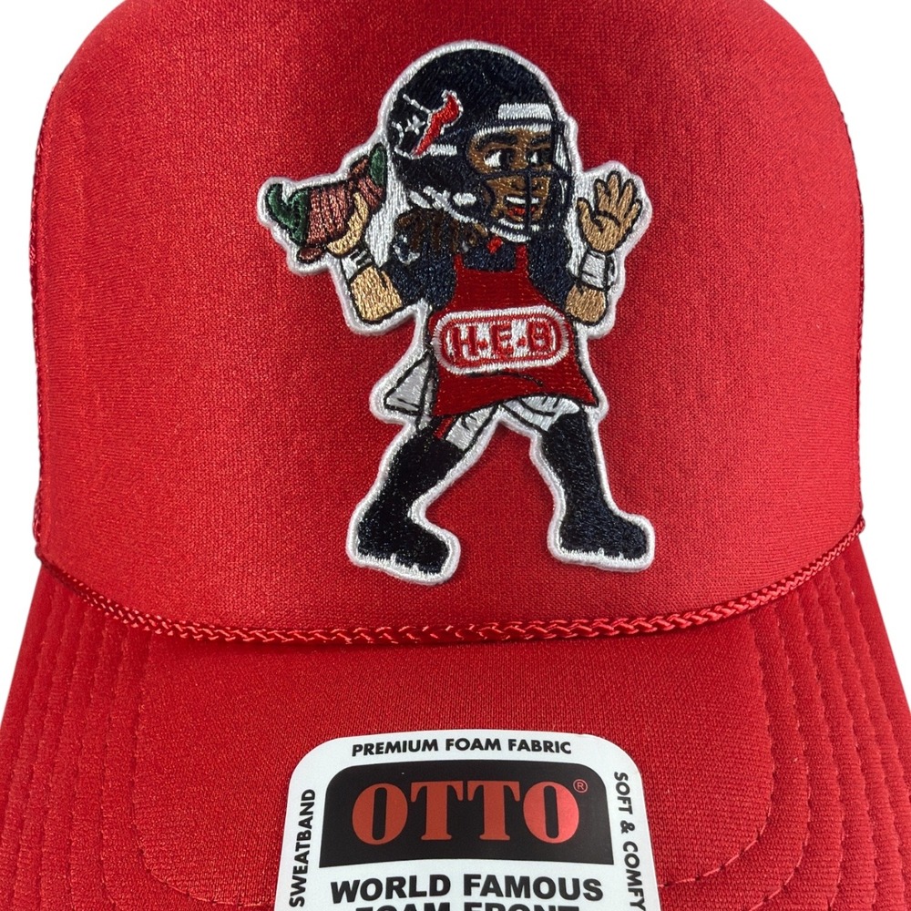 HEB Limited Edition CJ Stroud Houston Texans QB Trucker Snapback Hat Chile Cap - Picture 2 of 9